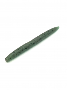 Dark Green with Green Glitter Loaded Stick Worm